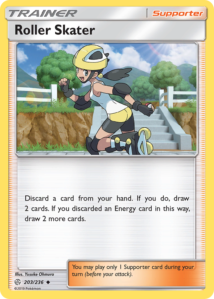 Roller Skater (203/236) [Sun & Moon: Cosmic Eclipse] | Arkham Games and Comics