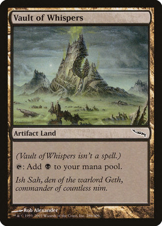 Vault of Whispers [Mirrodin] | Arkham Games and Comics