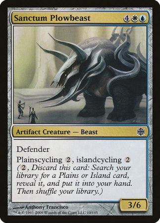 Sanctum Plowbeast [Alara Reborn] | Arkham Games and Comics