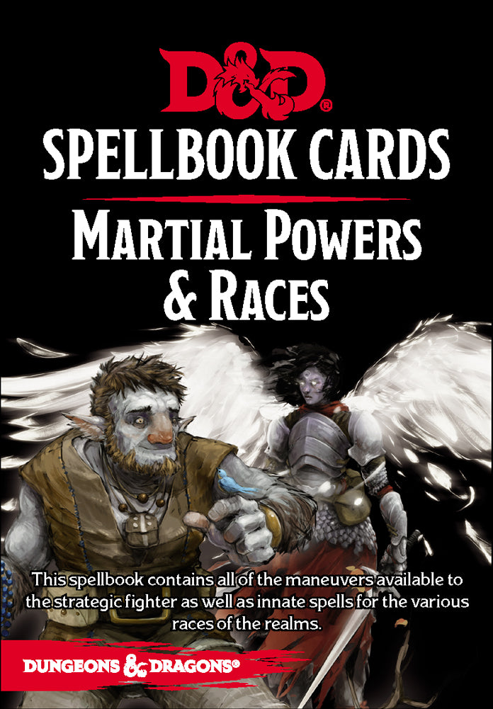Spellbook Cards Martial Powers | Arkham Games and Comics