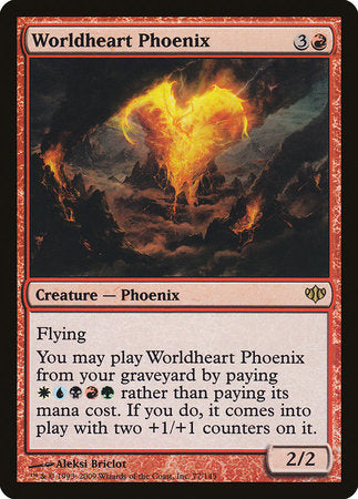 Worldheart Phoenix [Conflux] | Arkham Games and Comics