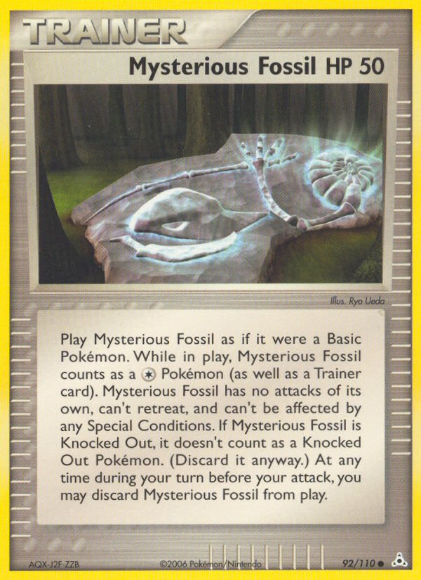 Mysterious Fossil (92/110) [EX: Holon Phantoms] | Arkham Games and Comics