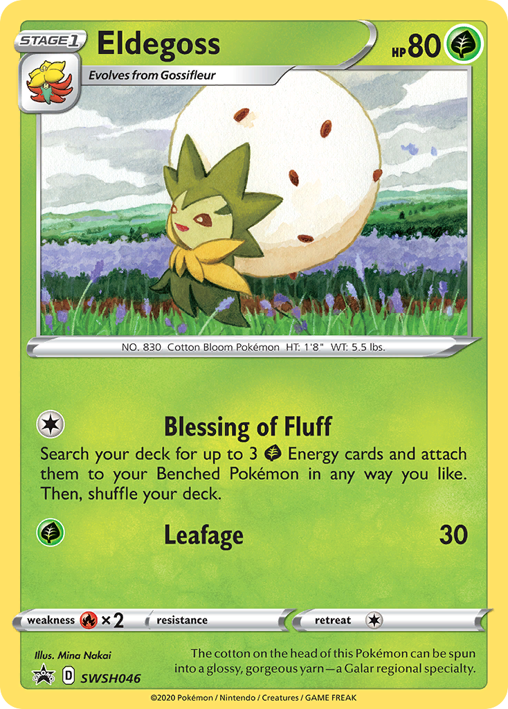 Eldegoss (SWSH046) [Sword & Shield: Black Star Promos] | Arkham Games and Comics