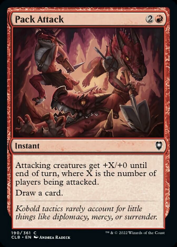 Pack Attack [Commander Legends: Battle for Baldur's Gate] | Arkham Games and Comics