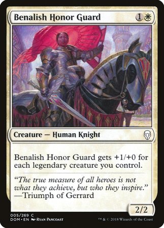 Benalish Honor Guard [Dominaria] | Arkham Games and Comics