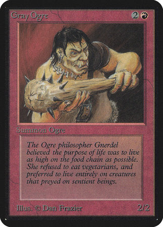 Gray Ogre [Limited Edition Alpha] | Arkham Games and Comics