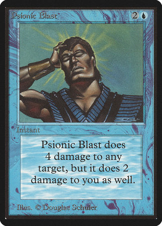 Psionic Blast [Limited Edition Beta] | Arkham Games and Comics