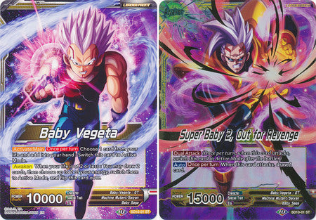 Baby Vegeta // Super Baby 2, Out for Revenge (Starter Deck Exclusive) (SD10-01) [Malicious Machinations] | Arkham Games and Comics