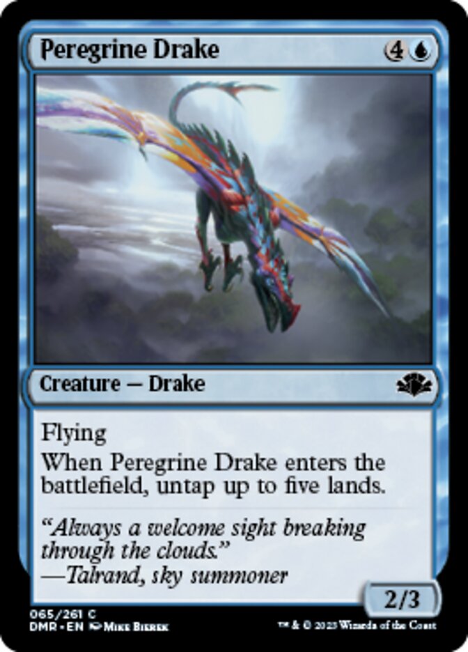 Peregrine Drake [Dominaria Remastered] | Arkham Games and Comics