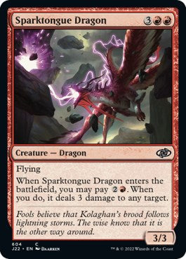 Sparktongue Dragon [Jumpstart 2022] | Arkham Games and Comics