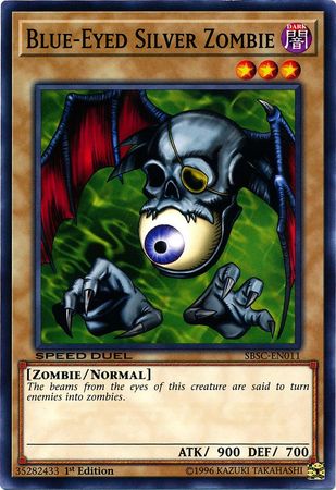 Blue-Eyed Silver Zombie [SBSC-EN011] Common | Arkham Games and Comics