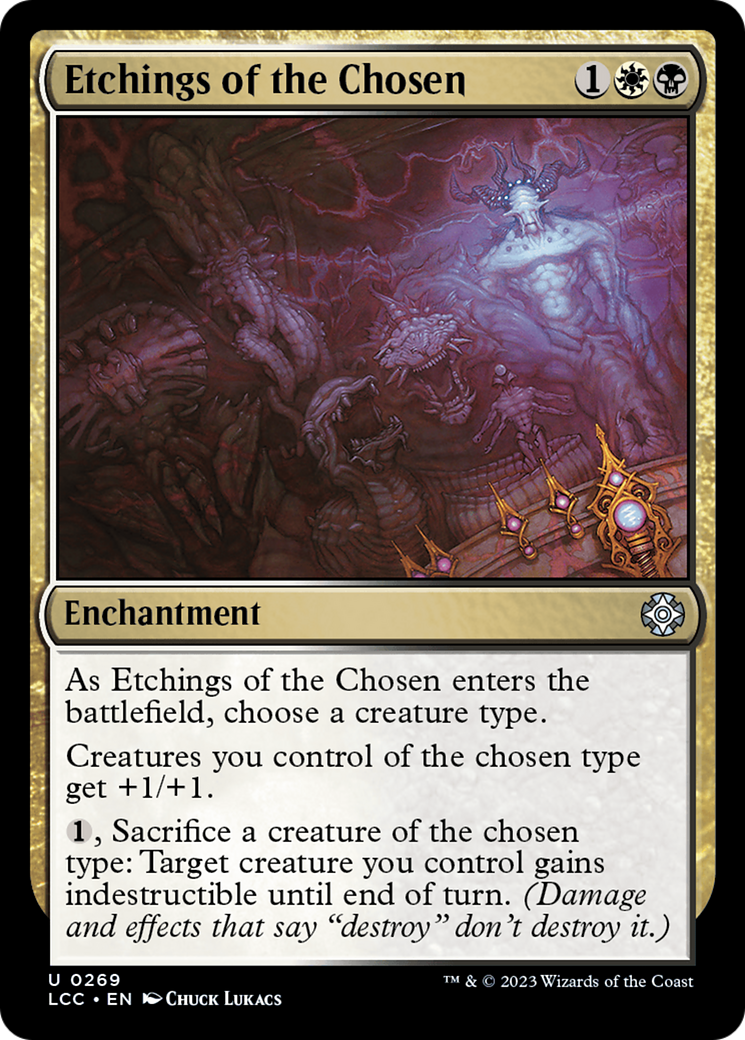 Etchings of the Chosen [The Lost Caverns of Ixalan Commander] | Arkham Games and Comics