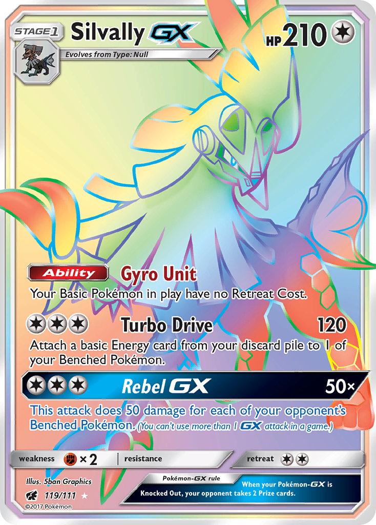 Silvally GX (119/111) [Sun & Moon: Crimson Invasion] | Arkham Games and Comics