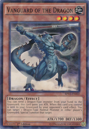 Vanguard of the Dragon [BP03-EN060] Shatterfoil Rare | Arkham Games and Comics