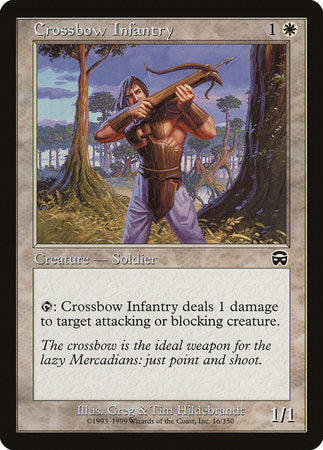 Crossbow Infantry [Mercadian Masques] | Arkham Games and Comics