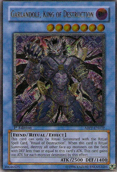 Garlandolf, King of Destruction [ABPF-EN039] Ultimate Rare | Arkham Games and Comics