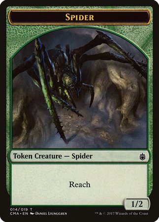 Spider Token (014) [Commander Anthology Tokens] | Arkham Games and Comics