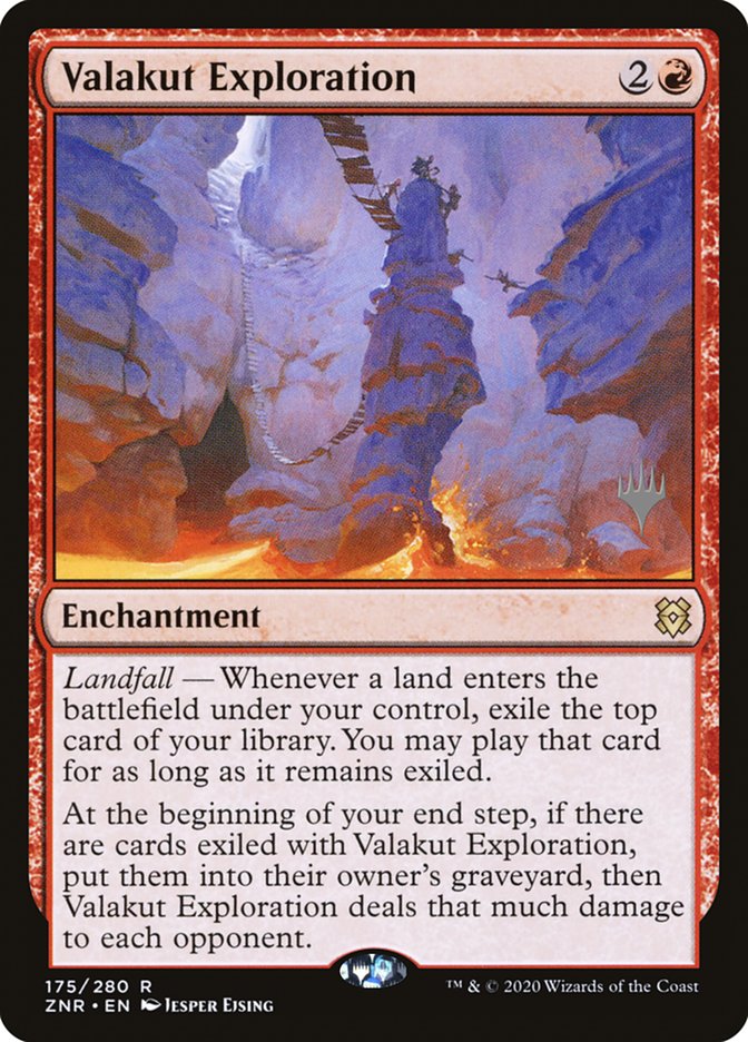 Valakut Exploration (Promo Pack) [Zendikar Rising Promos] | Arkham Games and Comics