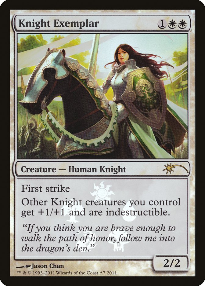 Knight Exemplar [Resale Promos] | Arkham Games and Comics