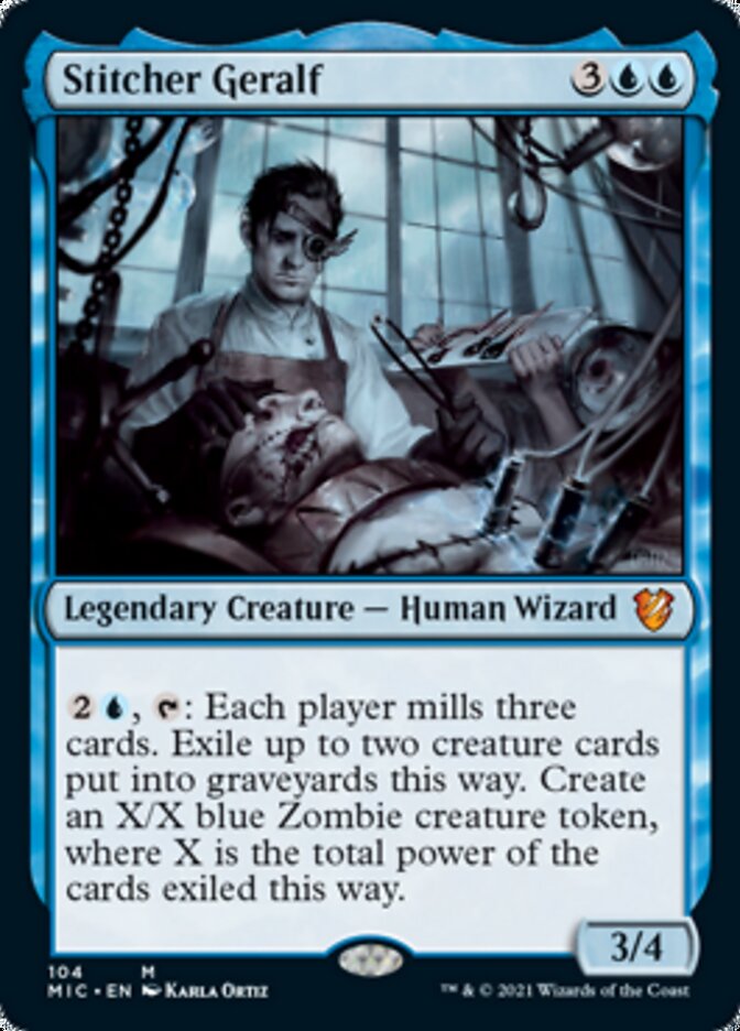 Stitcher Geralf [Innistrad: Midnight Hunt Commander] | Arkham Games and Comics