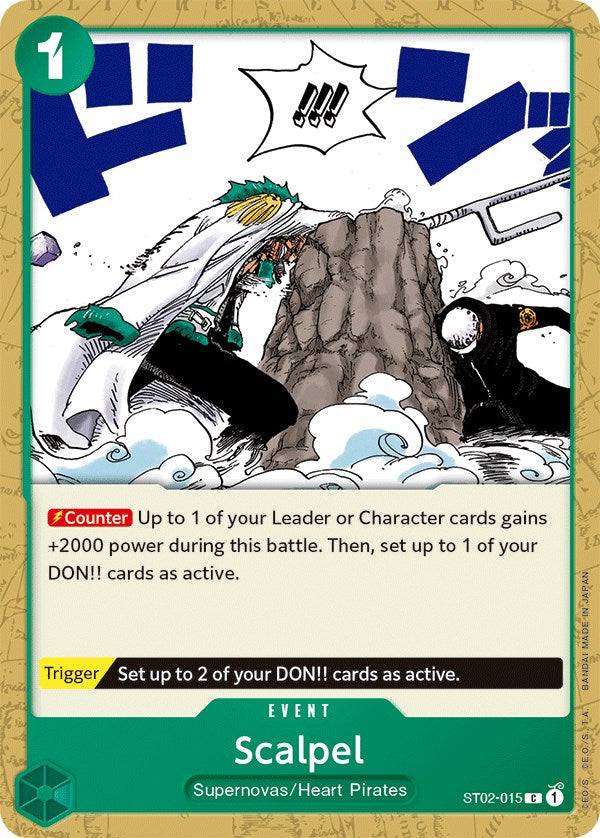 Scalpel [Starter Deck: Worst Generation] | Arkham Games and Comics