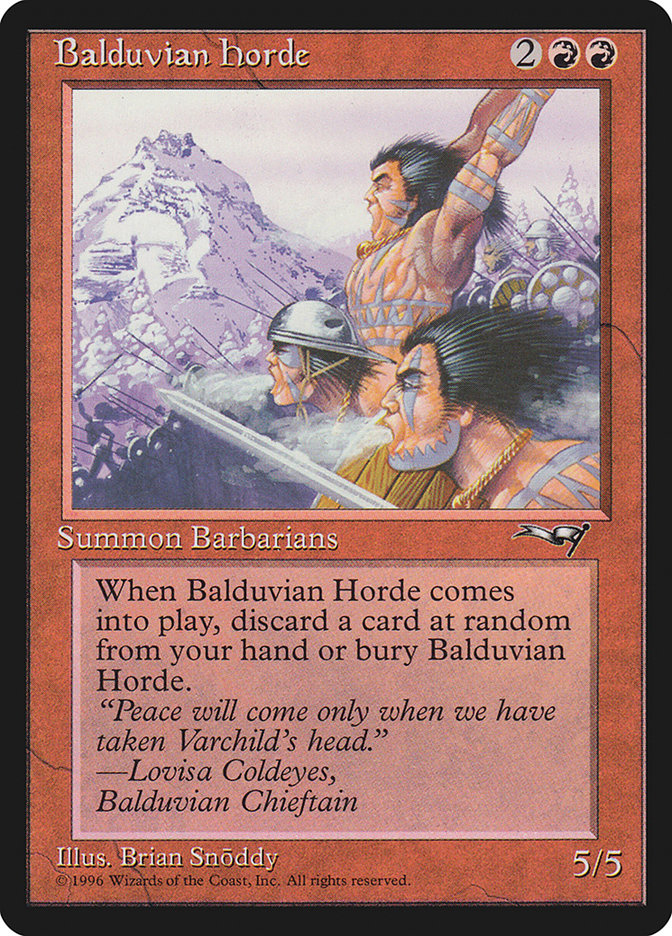 Balduvian Horde [Alliances] | Arkham Games and Comics