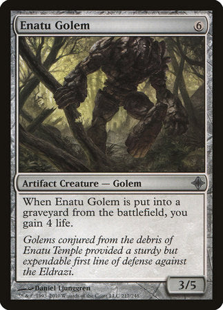 Enatu Golem [Rise of the Eldrazi] | Arkham Games and Comics