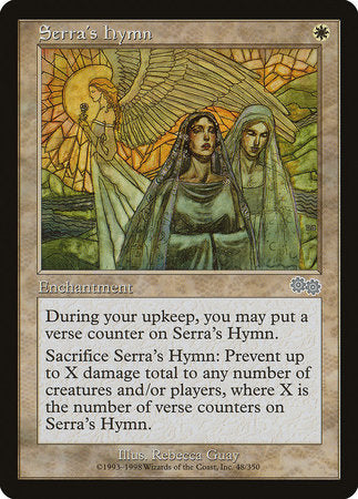 Serra's Hymn [Urza's Saga] | Arkham Games and Comics