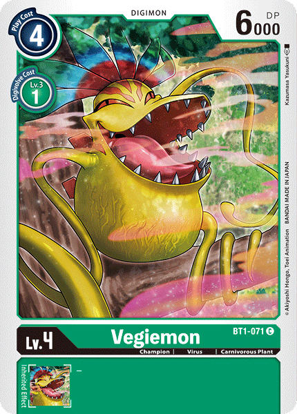 Vegiemon [BT1-071] [Release Special Booster Ver.1.0] | Arkham Games and Comics