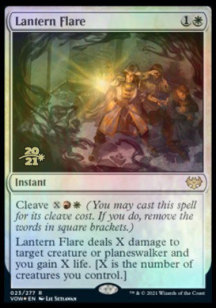 Lantern Flare [Innistrad: Crimson Vow Prerelease Promos] | Arkham Games and Comics