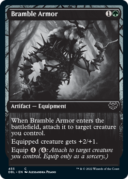 Bramble Armor (455) [Innistrad: Double Feature] | Arkham Games and Comics