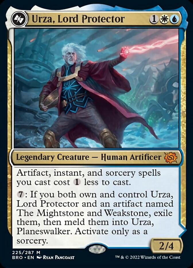 Urza, Lord Protector [The Brothers' War] | Arkham Games and Comics