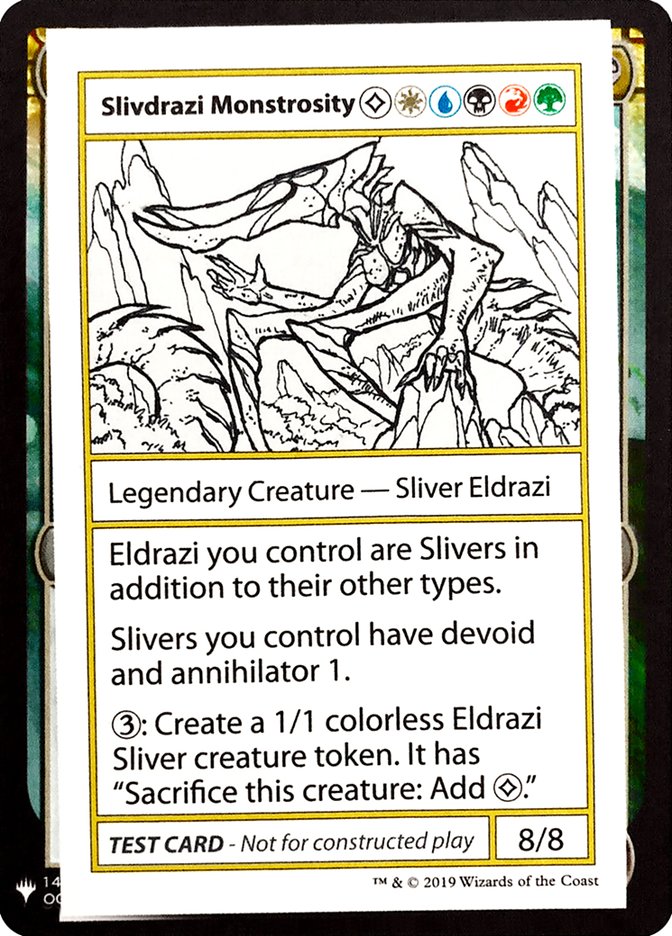 Slivdrazi Monstrosity [Mystery Booster Playtest Cards] | Arkham Games and Comics