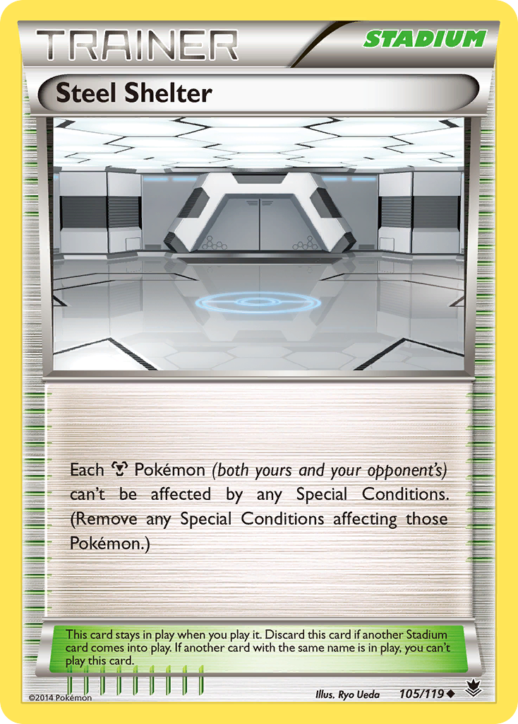 Steel Shelter (105/119) [XY: Phantom Forces] | Arkham Games and Comics