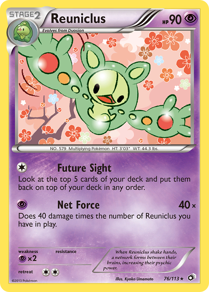 Reuniclus (76/113) [Black & White: Legendary Treasures] | Arkham Games and Comics