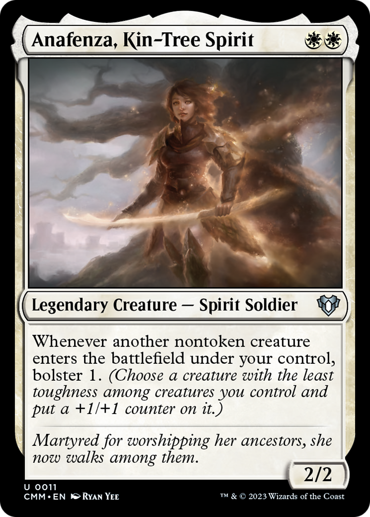 Anafenza, Kin-Tree Spirit [Commander Masters] | Arkham Games and Comics