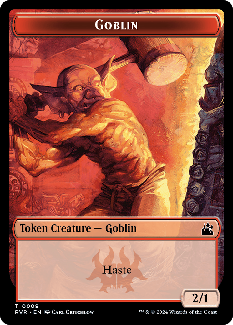 Goblin Token (0009) [Ravnica Remastered Tokens] | Arkham Games and Comics