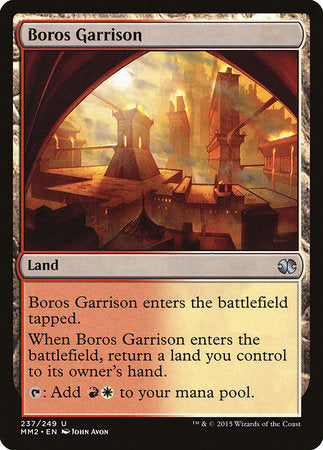 Boros Garrison [Modern Masters 2015] | Arkham Games and Comics