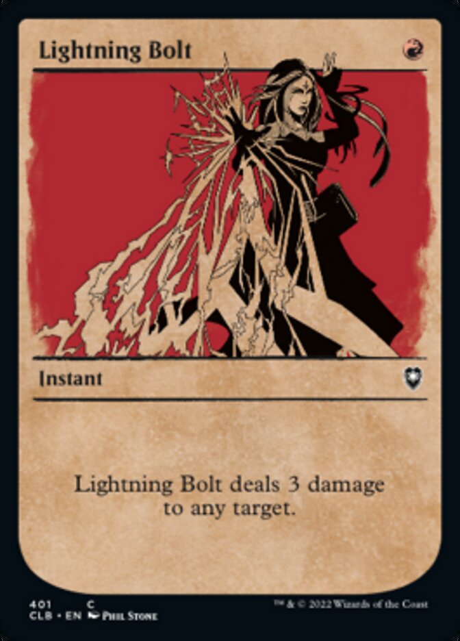 Lightning Bolt (Showcase) [Commander Legends: Battle for Baldur's Gate] | Arkham Games and Comics