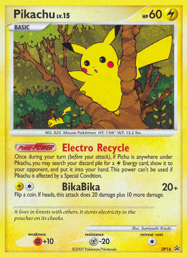 Pikachu (DP16) [Diamond & Pearl: Black Star Promos] | Arkham Games and Comics