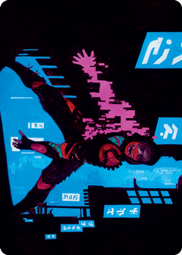 Return to Action Art Card [Kamigawa: Neon Dynasty Art Series] | Arkham Games and Comics