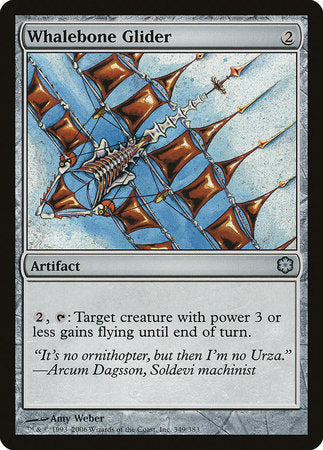 Whalebone Glider [Coldsnap Theme Decks] | Arkham Games and Comics