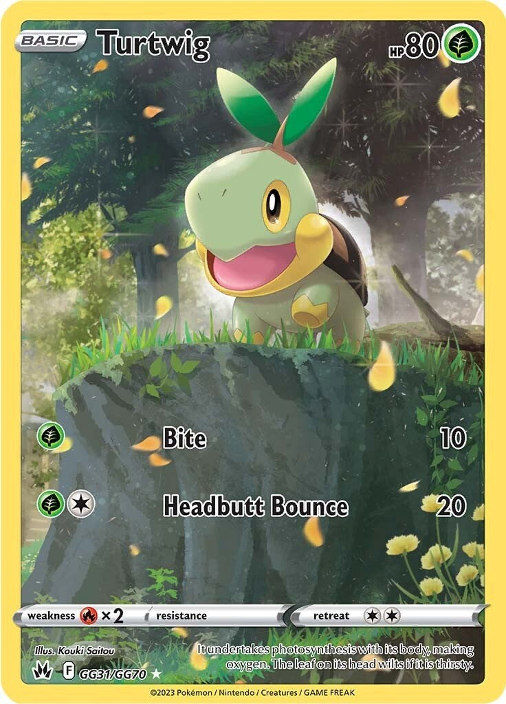 Turtwig (GG31/GG70) [Sword & Shield: Crown Zenith] | Arkham Games and Comics