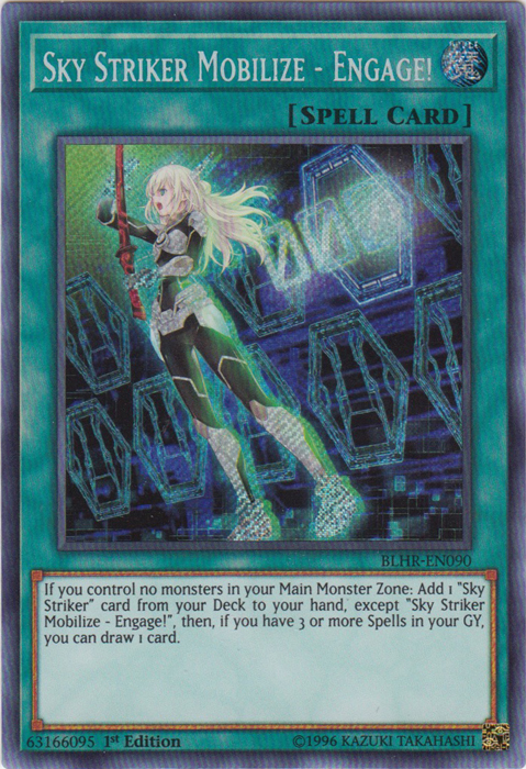 Sky Striker Mobilize - Engage! [BLHR-EN090] Secret Rare | Arkham Games and Comics