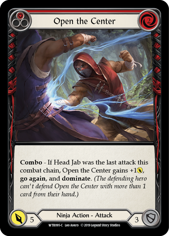 Open the Center (Red) [WTR095-C] (Welcome to Rathe)  Alpha Print Normal | Arkham Games and Comics
