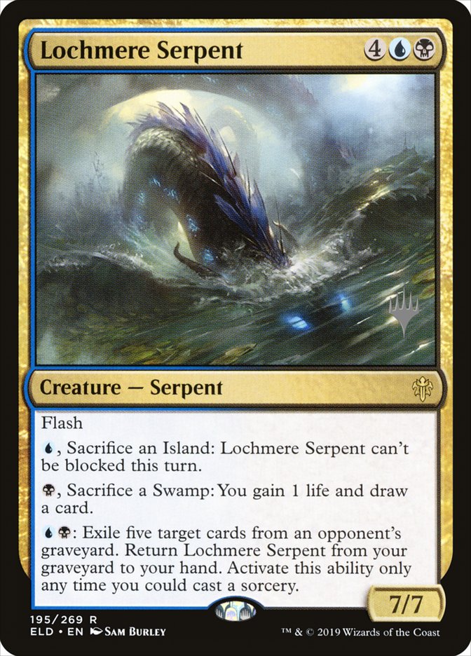 Lochmere Serpent (Promo Pack) [Throne of Eldraine Promos] | Arkham Games and Comics