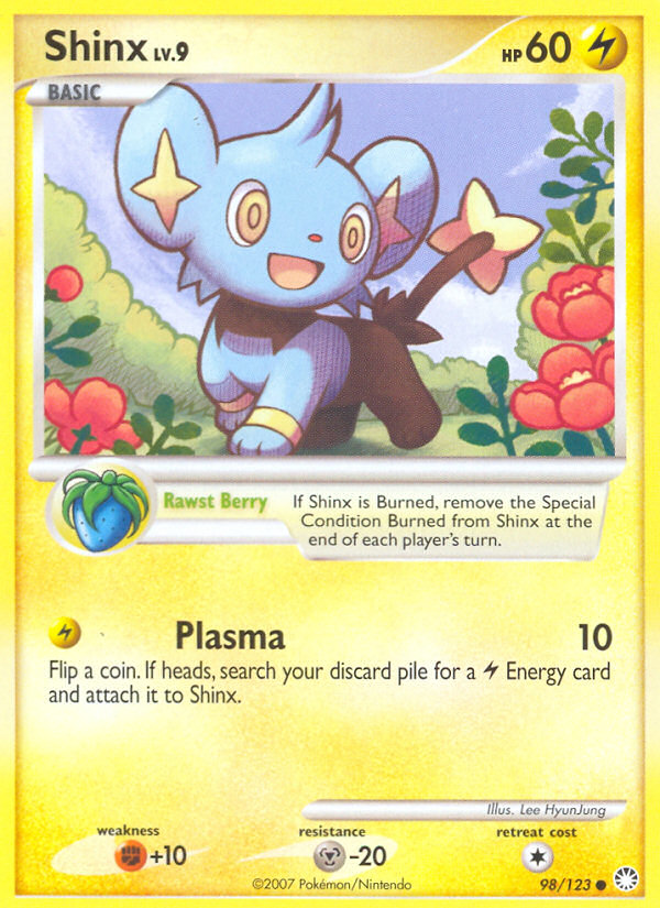 Shinx (98/123) [Diamond & Pearl: Mysterious Treasures] | Arkham Games and Comics