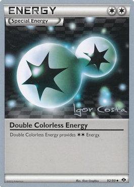 Double Colorless Energy (92/99) (Pesadelo Prism - Igor Costa) [World Championships 2012] | Arkham Games and Comics