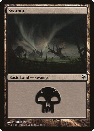 Swamp (78) [Duel Decks: Sorin vs. Tibalt] | Arkham Games and Comics