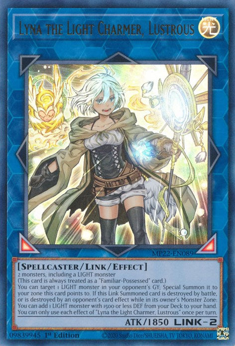 Lyna the Light Charmer, Lustrous [MP22-EN089] Ultra Rare | Arkham Games and Comics